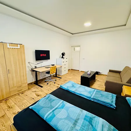With Workspace And Tv Brno